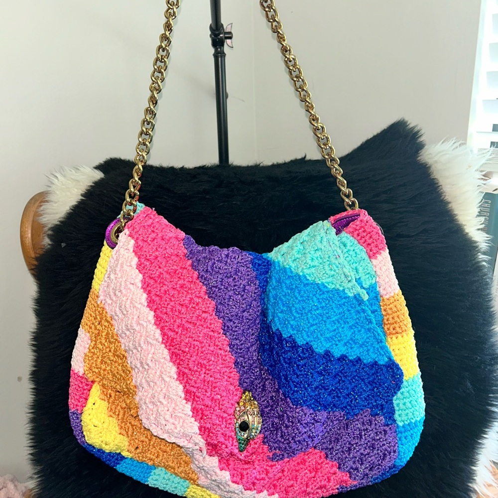 Kurt Geiger XXL crochet Kensington bag - Picture 5 of 14